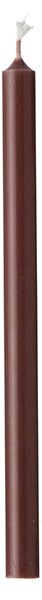 Svíčka Taper Chocolate 20 cm