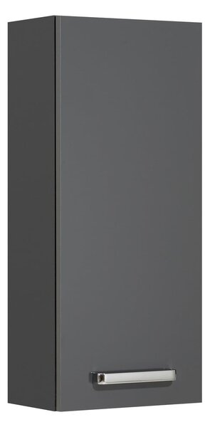 Tmavě šedá závěsná koupelnová skříňka 30x70 cm Set 311 - Pelipal