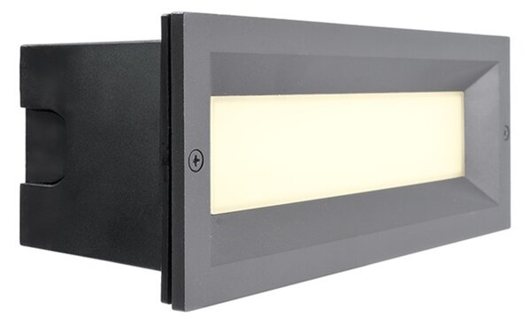 Deko-Light vestavné svítidlo do zdi Alwina II 100-240V AC/50-60Hz 13,00 W 3000 K 600 lm 250 mm tmavěšedá 763024