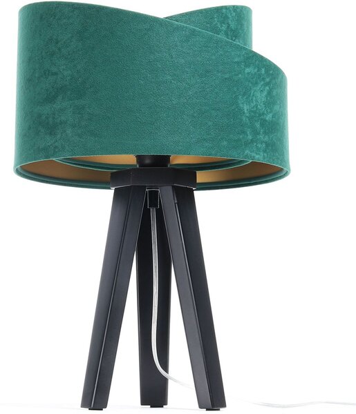 BPS Koncept Galaxy stolní lampa 1x60 W černá-zelená-zlatá 060S-003CZ