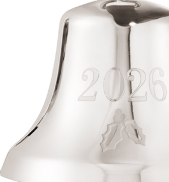 Vánoční ozdoba Bell Palladium 2026 – sběratelská edice