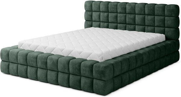 Eltap Čalouněná postel Dizzle Materiál a barva potahu: Amore 35 - zelená, Rozměr: 180x200