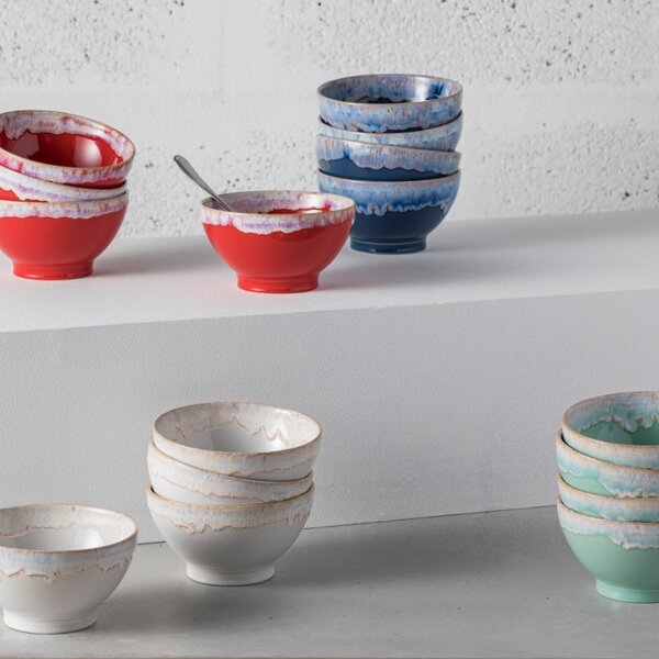 Sada čtyř barevných misek COSTA NOVA LATTE BOWLS 15 cm