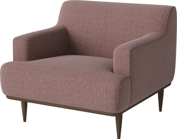 Dover, Čalounění Baize light grey, Podnož Bělený dub Bolia