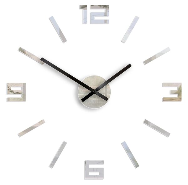 ModernClock 3D nalepovací hodiny Reden zrcadlové