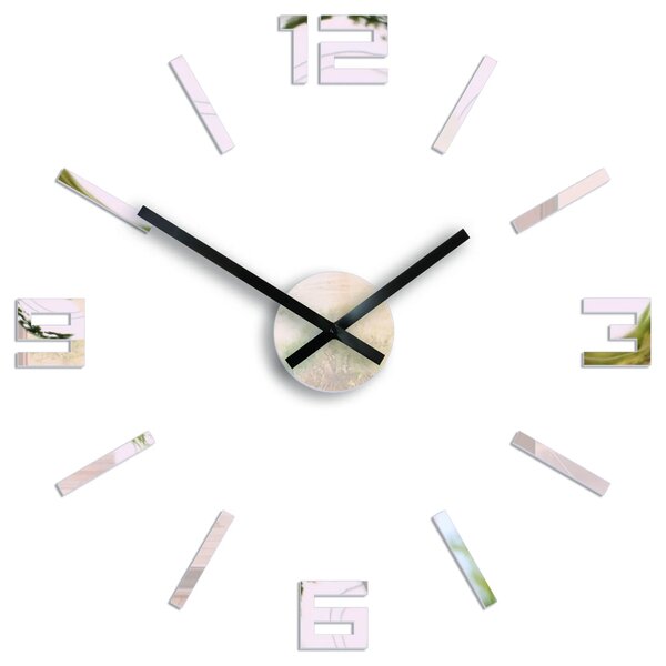ModernClock 3D nalepovací hodiny Reden zrcadlové