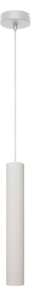 LED Lustr na lanku TUBA 1xGU10/4,8W/230V bílá