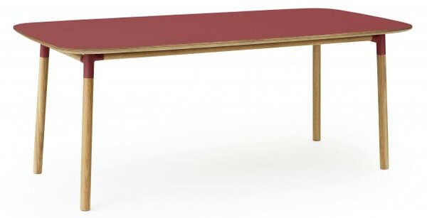 Form, Podnož Dub, materiál Form zelená Normann Copenhagen