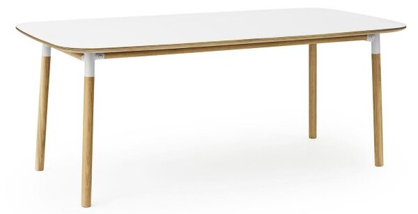 Form, Podnož Dub, materiál Form zelená Normann Copenhagen
