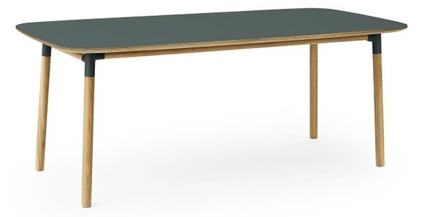 Form, Podnož Dub, materiál Form zelená Normann Copenhagen