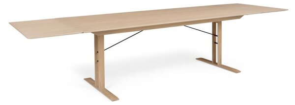 MALLI 240, Povrch Dub přírodní lakovaný, Rozšíření stolu Rozšiřující desky stolu-NE PBJ Designhouse