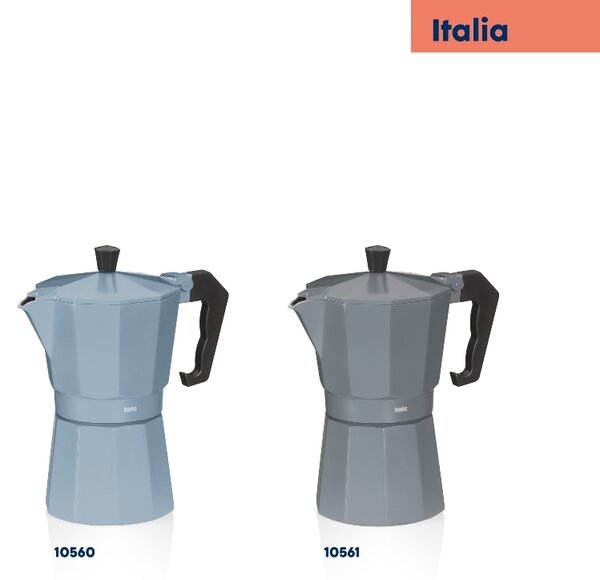 KELA Konvice na espresso tmavě šedá 19,0cm 9,0cm 300 ml KL-10561
