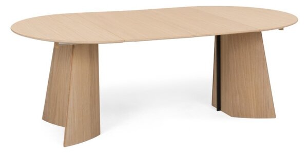 COLLUM 122, Povrch Dub přírodní lakovaný, Rozšíření stolu Rozšiřující desky stolu-NE PBJ Designhouse