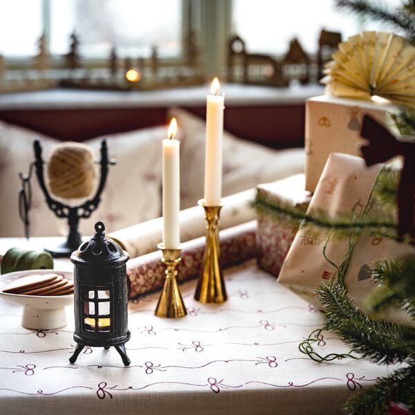 Kovový svícen na čajovou svíčku Stove Black
