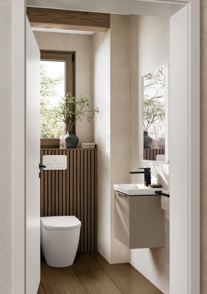 Villeroy & Boch 8M42S1RW - Záchodové prkénko SoftClose SUBWAY 3.0 bílá
