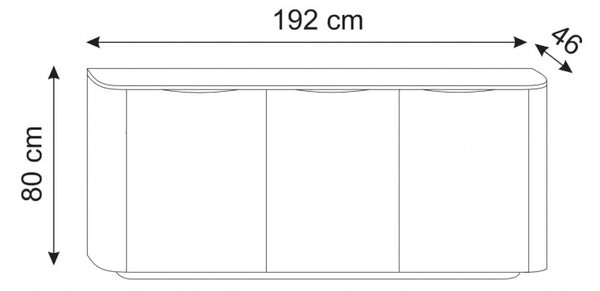 COLLUM, Povrch Dub přírodní lakovaný PBJ Designhouse