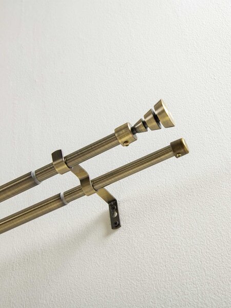 MK Lůžkoviny Garnýž dvouřadá Marco - staré zlato 120 - 210 cm