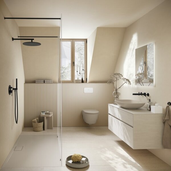 Villeroy & Boch 8M42S1AM - Záchodové prkénko SoftClose SUBWAY 3.0 béžová