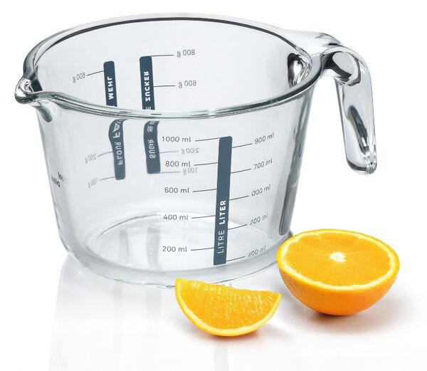 KELA Odměrka Malea sklo 1l KL-10106