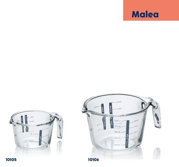 KELA Odměrka Malea sklo 1l KL-10106