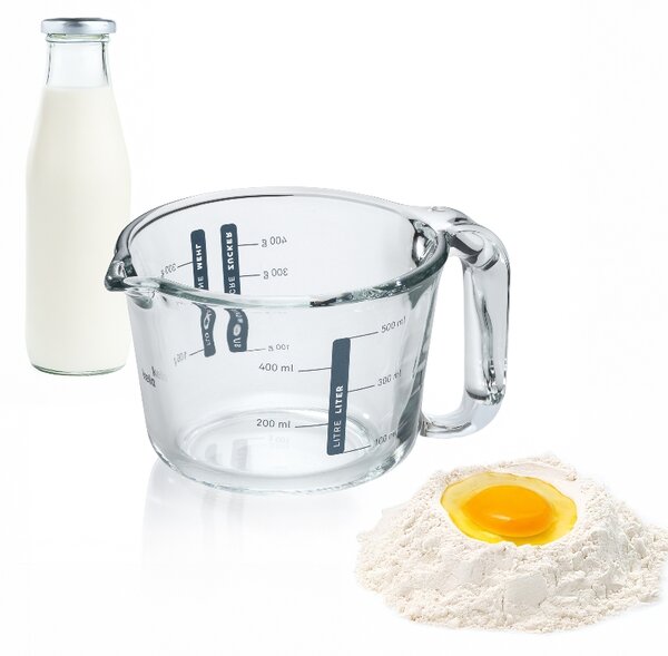 KELA Odměrka Malea sklo 0,5l KL-10105