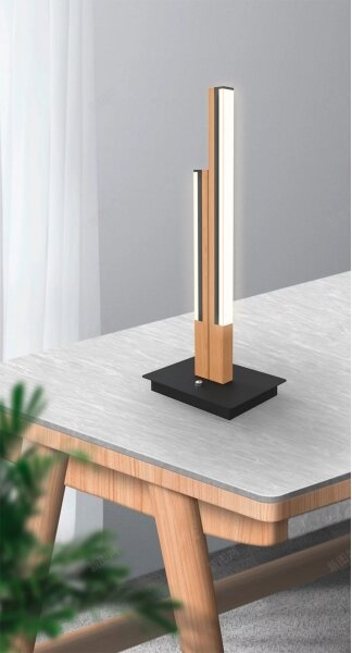 Wofi 8031-206 - LED Stolní lampa PALERMO LED/10,5W/230V kaučukovník