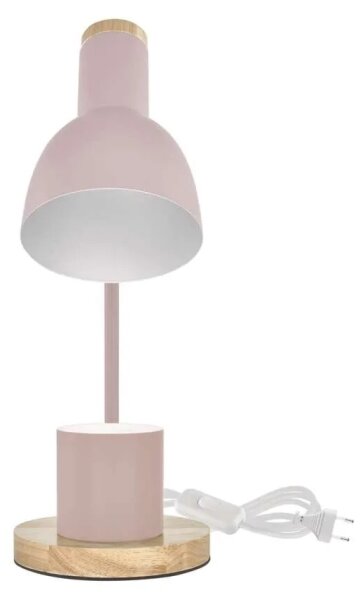 Stolní lampa POPPY 1xE27/25W/230V růžová