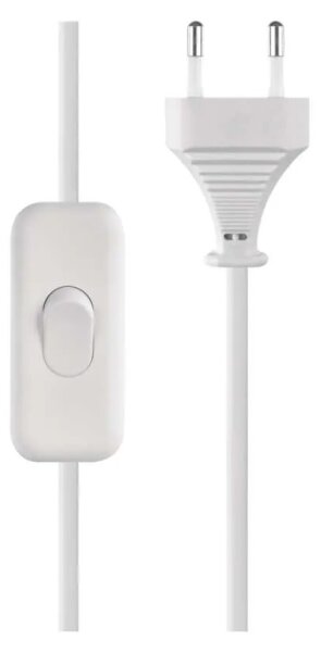 Stolní lampa POPPY 1xE27/25W/230V bílá