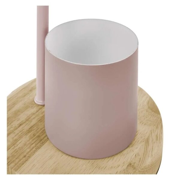 Stolní lampa POPPY 1xE27/25W/230V růžová