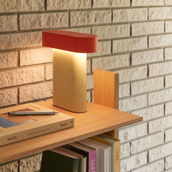 Stmívatelná stolní LED lampa Sleek Green/Red