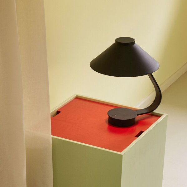 Stmívatelná stolní LED lampa Muri Black