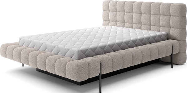 Eltap Čalouněná postel Magentta Materiál a barva potahu: Royal 18 - béžová, Rozměr: 160x200