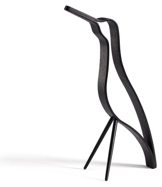 Ptáček Woody Bird Black Oak High 25 cm COOEE Design