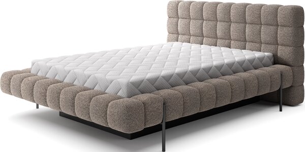 Eltap Čalouněná postel Magentta Materiál a barva potahu: Royal 20 - hnědá, Rozměr: 140x200