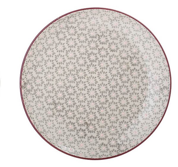 Bloomingville Talíř Maya Šedozelená 22cm