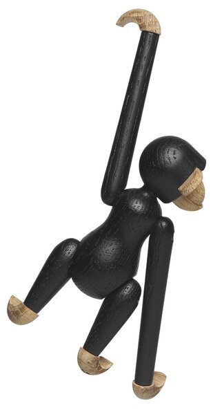 Dřevěná opička Monkey Mini Dark Oak 9,5 cm