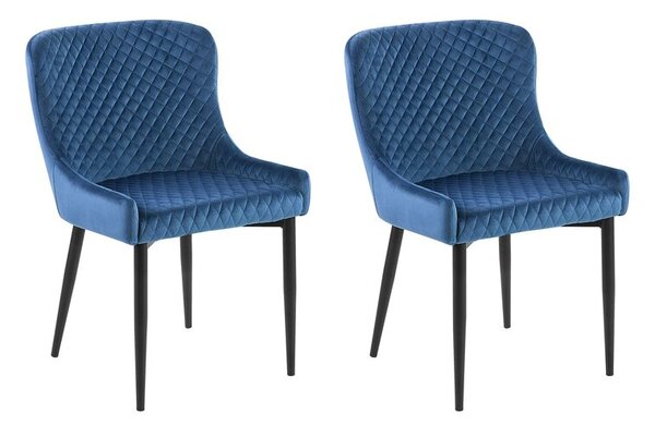 Set 2ks. jídelních židlí Soho (modrá). 1010074