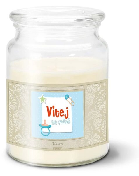 Sablio Svíčka Vítej na světě 2 - 500 g