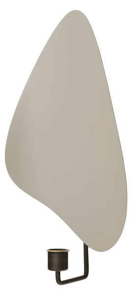 AUDO (MENU) Nástěnný svícen Flambeau H34, Bronzed Brass, Grey