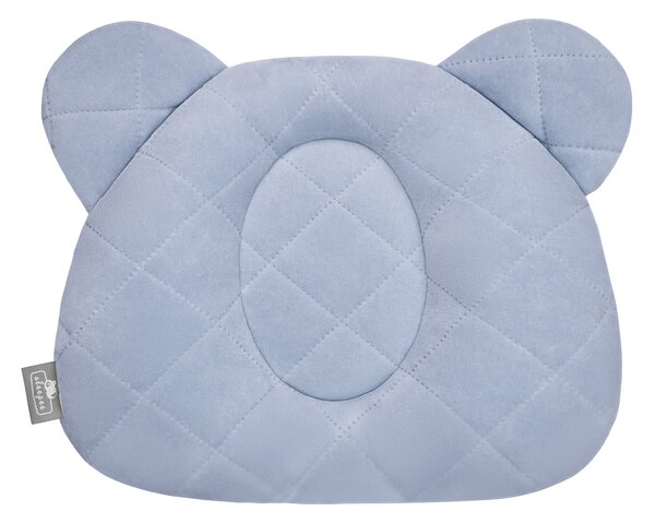 Fixační sametový polštář ROYAL BABY pro miminko modrý