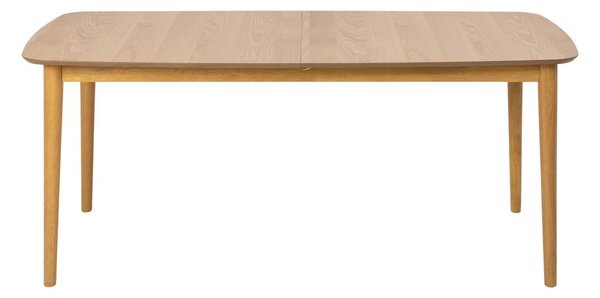 Rozkládací jídelní stůl s deskou v dubovém dekoru 180x90 cm Montreux - Actona