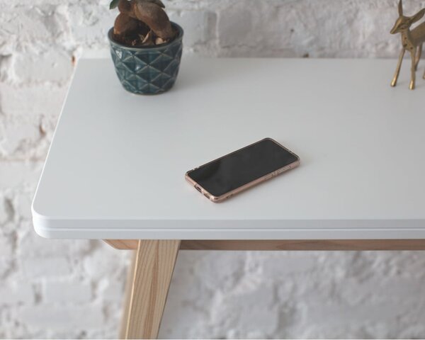Rozkládací jídelní stůl s přídavnou deskou 90x45 cm Envelope – Ragaba