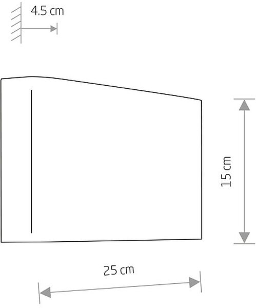 Nowodvorski Lighting Haga nástěnné svítidlo 1x40 W bílá 9708