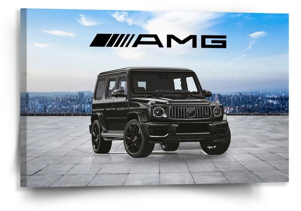 Sablio Obraz AMG auto - 120x80 cm