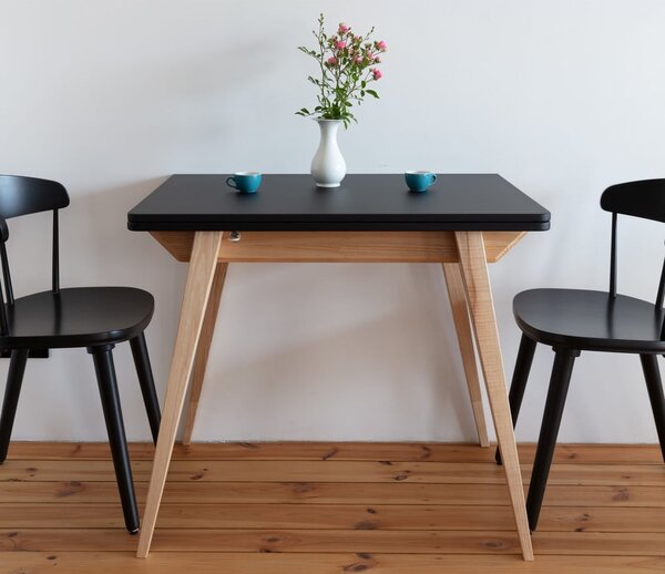 Rozkládací jídelní stůl s bílou deskou 65x90 cm Envelope – Ragaba