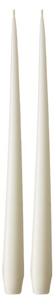 Ester&Erik Set svíček Taper - Ivory Výška: 22 cm