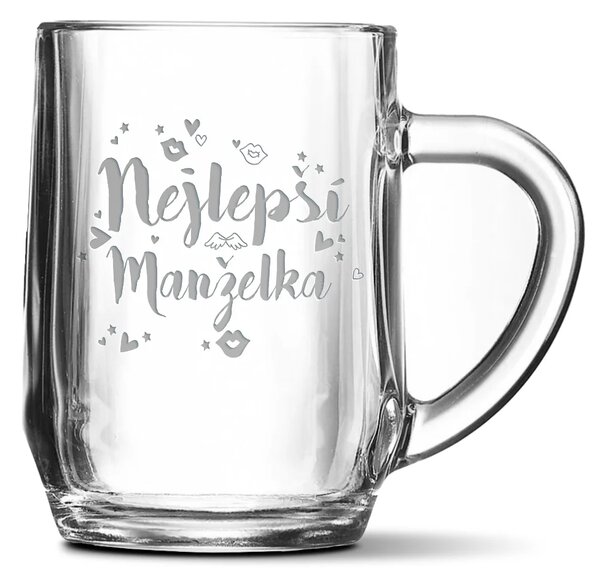 Sablio Půllitr Nejlepší manželka: 0,5 l