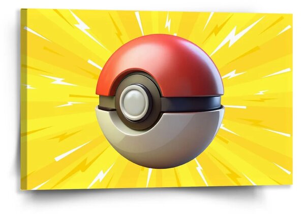 Sablio Obraz Pokemon ball Exploze - 120x80 cm