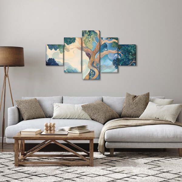 Obraz - Vesmírný strom (125x70 cm)