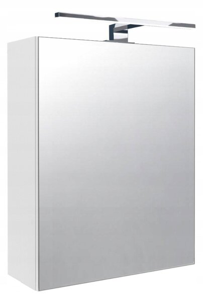Koupelnová skříňka se zrcadlem a LED osvětlením Better Home 50 x 60 x 14 cm